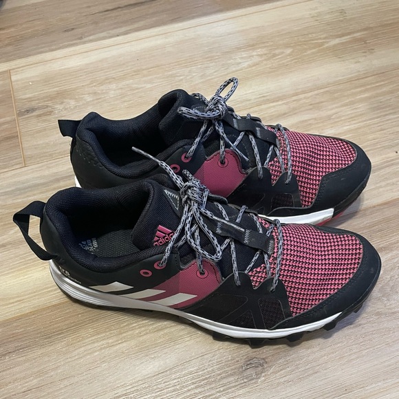 Adidas tr8 kanadia trail running shoes Pink and Black womens 8.5 Athletic Shoes - Picture 4 of 7